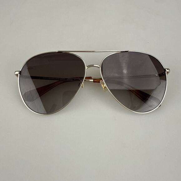 Kate Spade Sunglasses mod. Carolane F/S 3YGHA Gold Aviator Shades Oversized main image 6